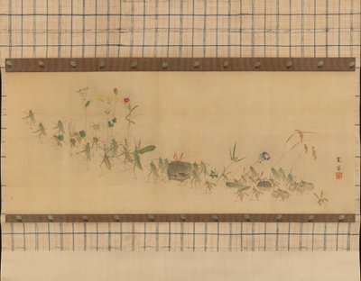 Prozession der Insekten, 19. Jahrhundert von Nishiyama Kan