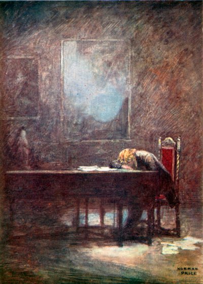 Etüde in C-Moll, Chopin am Klavier von Norman Mills (after) Price
