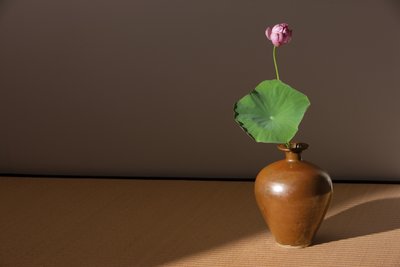 Persimmon-glasierte Meiping von Northern Song Dynasty Chinese School