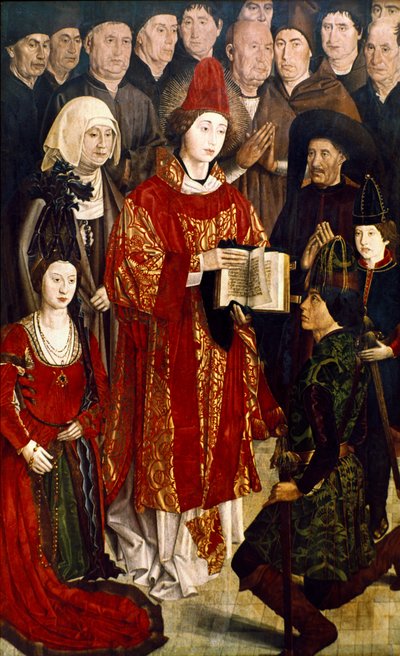 Altarbild des Heiligen Vinzenz, 1460 von Nuno Goncalves or Gonzalvez