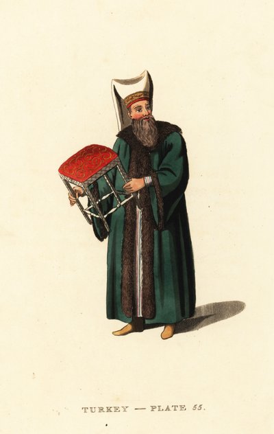 Stuhlträger des Großherrn, Sultan des Osmanischen Reiches von Octavian (after) Dalvimart