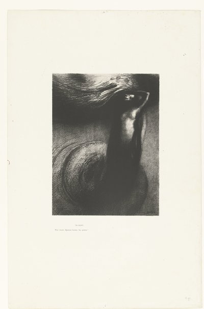 Der Tod: Meine Ironie übertrifft alle anderen! von Odilon Redon