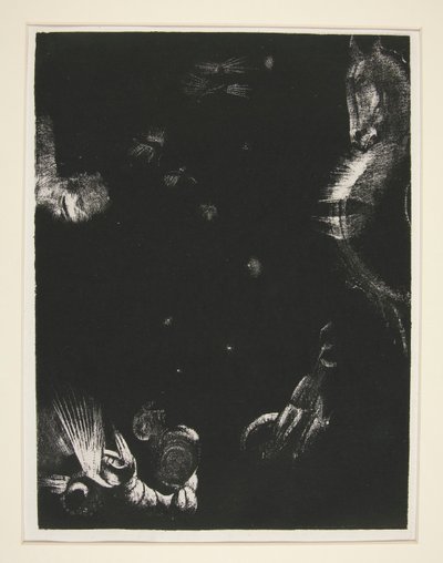 Verschiedene Völker bewohnen die Länder von I von Odilon Redon