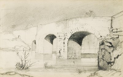 Zeichnung aus einem Album mit dem Titel "Das Baskenland", 1862-63 von Odilon Redon