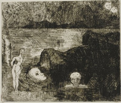 Traumvision, ca. 1880 von Odilon Redon
