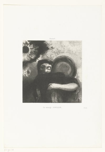 Ein seltsamer Jongleur von Odilon Redon