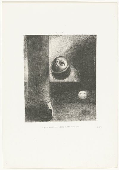 Es gab auch embryonale Wesen von Odilon Redon