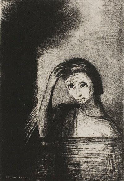 Frontispiz aus Emile Verhaerens Les Debacles von Odilon Redon