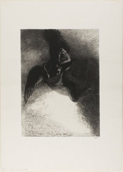 Frontispiz zu Gustave Flaubert von Odilon Redon