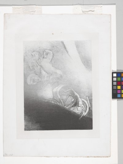 Er fällt in den Abgrund... von Odilon Redon