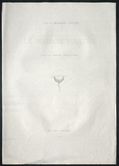 Das Spukhaus, 1896 von Odilon Redon