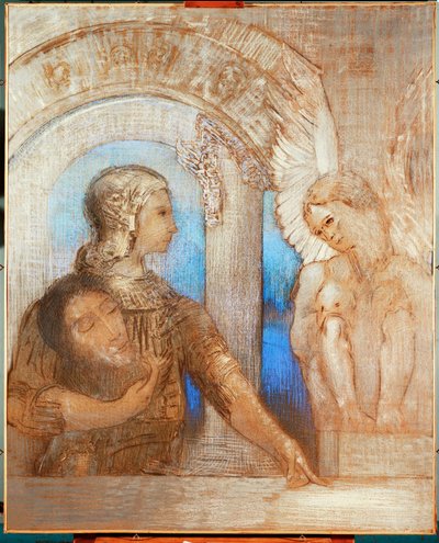Der mystische Ritter von Odilon Redon
