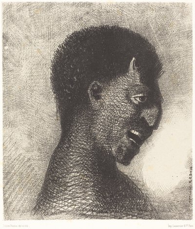 Der Satyr mit dem zynischen Lächeln von Odilon Redon