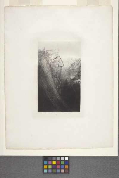 Saint-Antoine: "Au secours mon Dieu!" von Odilon Redon