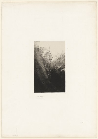 St. Antonius: "Hilf mir, o mein Gott!", Platte 2 von 24 von Odilon Redon