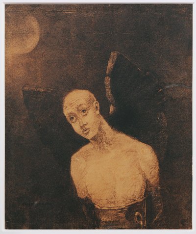 Der gefallene Engel von Odilon Redon