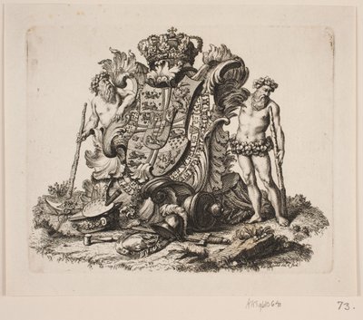 Das dänische Königswappen von Odvardt Helmoldt de Lode