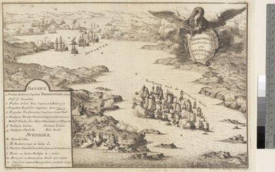 Tordenskjolds Zug nach Dynekilden 1716 von Odvardt Helmoldt de Lode