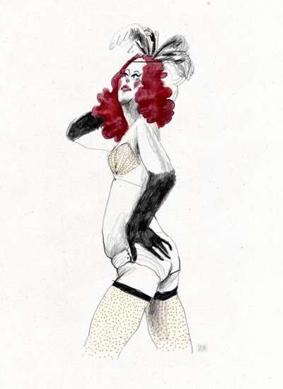 Burlesque von Olga Skomorokhova