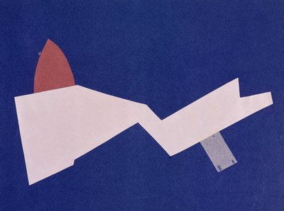 Universaler Krieg: Collagearbeit von Olga Rosanova, Januar 1916 von Olga Wladimirowna  Rosanowa