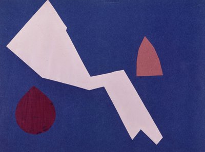 Universaler Krieg Collage von Olga Rosanova, Januar 1916 von Olga Wladimirowna  Rosanowa