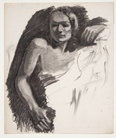 Weibliches Modell von Oluf Hartmann