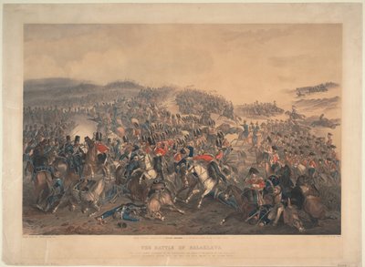 Die Schlacht von Balaklawa am 25. Oktober 1854, 1855 von Orlando Norie