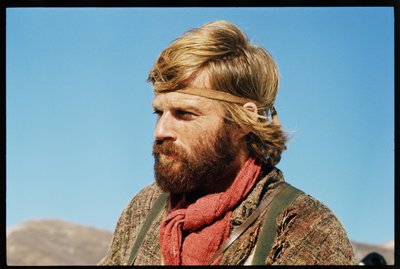 Robert Redford am Set von 