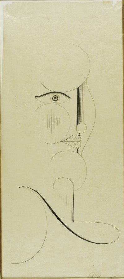 Kopf von Oskar Schlemmer