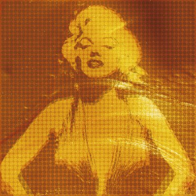 Goldene Leinwand Sirene von Osvaldo Russo