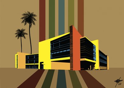 Lebhaftes Midcentury Resort von Osvaldo Russo