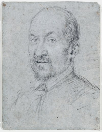 Porträt eines Geistlichen von Ottavio Mario Leoni