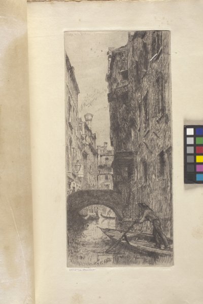 Ponte Del Pistor von Otto Henry Bacher