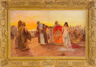 Der Sklavenmarkt von Otto Pilny