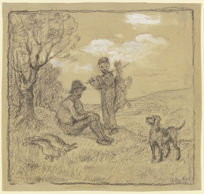 Der junge Wilderer von Otto Scholderer