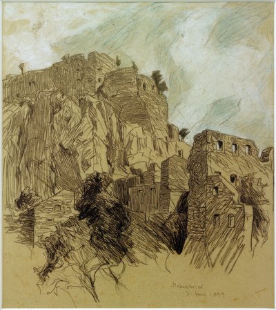 Hohentwiel von Otto Ubbelohde