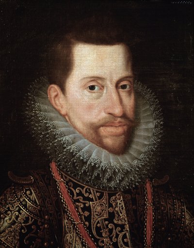 Erzherzog von Österreich, Albert von Habsburg (Öl auf Leinwand, späte 16. Jahrhundert) von Otto van Veen