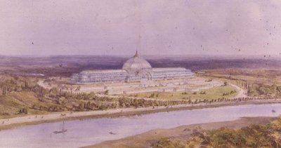 Entwurf für eine geplante Ausstellung in St. Cloud, Paris von Owen Jones