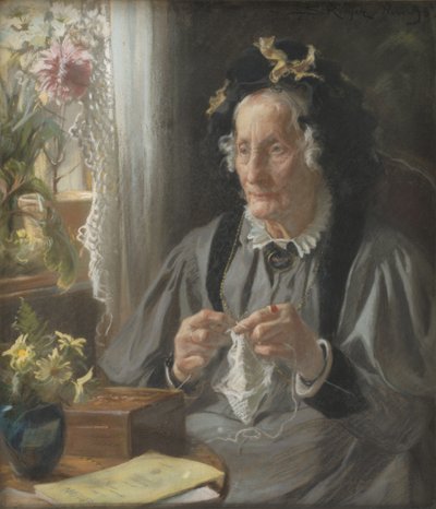 Porträt von Konferenzrätin S.A. Casse geb. Engelbreth von Peder Severin Krøyer
