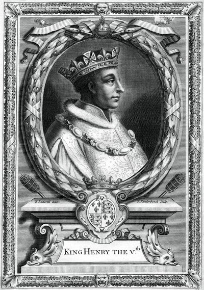 Heinrich V., König von England von P. Vanderbanck