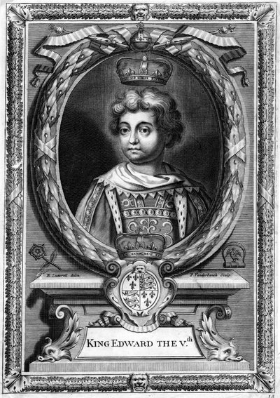 König Eduard V. von England, 1470-1483 von P. Vanderbanck