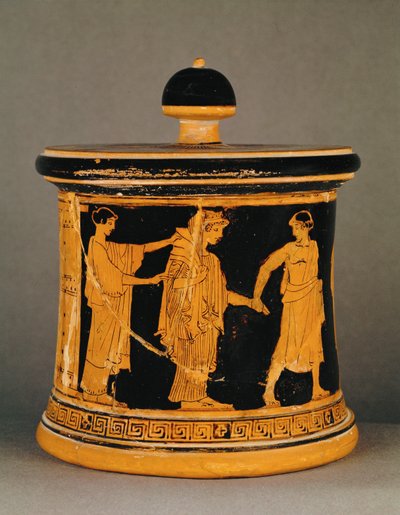 Hochzeitsszene - vielleicht die Hochzeit von Peleus und Thetis von Painter of the Wedding Procession