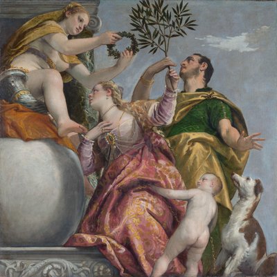 Glückliche Vereinigung von Paolo Veronese