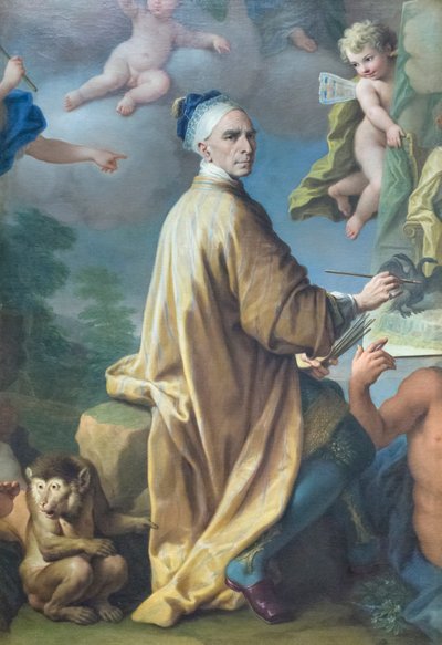Selbstporträt, nach 1714 von Paolo di Matteis