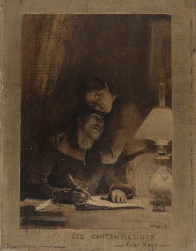 Lieben wir immer! Lieben wir noch!, ca. 1886 von Pascal Adolphe Jean Dagnan Bouveret