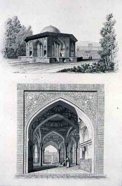 Kiosk im Golestan Qajar Palast 