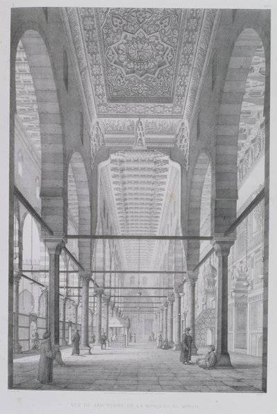 Ansicht des Heiligtums der Moschee von Moyed, Tafel 29 aus 