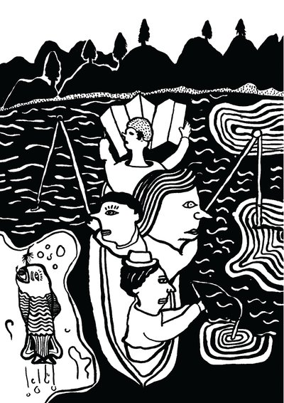 Einen Fisch fangen von Pat Macdonald