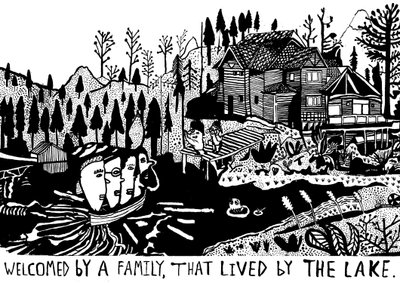 Von einer Familie willkommen geheißen, 2014 von Pat Macdonald