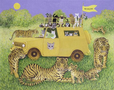 Katzen-Safari von Pat Scott